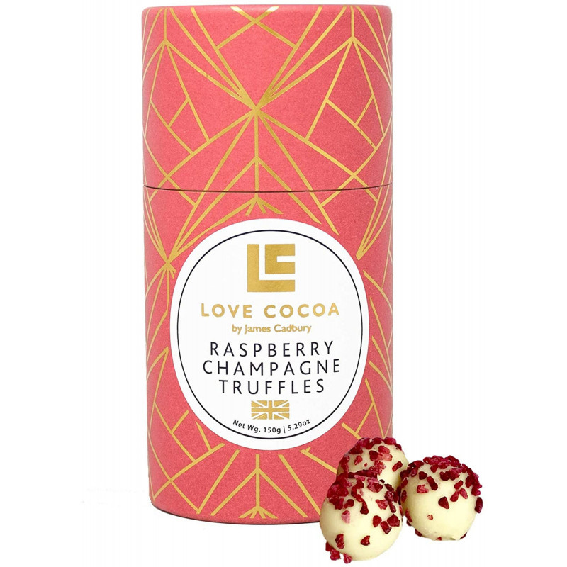 Love Cocoa Raspberry Champagne Chocolate Truffles, 150g, Currently priced at £12.95